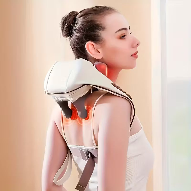 Vibrolax 6D Neck, Shoulder & Back Massager with Heat