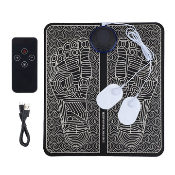Vibrolax Rechargeable EMS Electric Foot Massager Pad – Multifunctional Muscle Relaxation & Fitness Mat