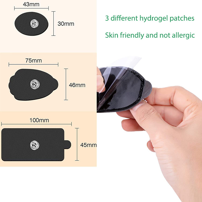 Vibrolax Dual Channel TENS EMS Muscle Stimulator – 36 Modes Pain Relief Massager with 10 Pads & Travel Bag | Rechargeable Electronic Therapy Device