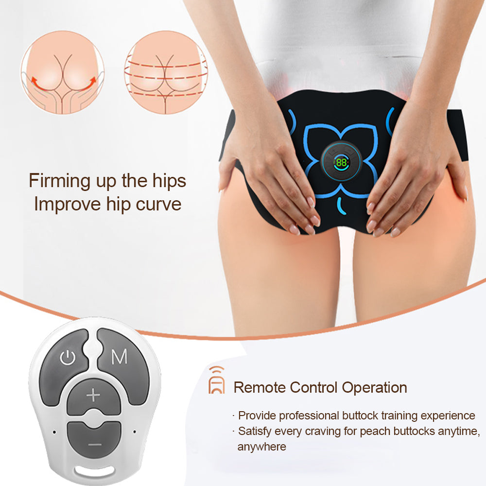 Vibrolax Wireless EMS Hip Trainer & Glute Stimulator – Adjustable Muscle Toning & Massage Pad
